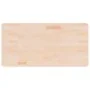 Estante de lavabo de pared de acero y madera maciza de roble de , Tocadores de baño - Ref: Foro24-3302387, Precio: 92,76 €, D...