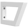 Soportes estante de lavabo 2 unidades trapecio acero blanco by , Supports and crossbars - Ref: Foro24-4007276, Price: 28,31 €...