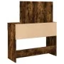 Tocador con luces LED color roble ahumado 100x40x120 cm by , Bedroom Dressers - Ref: Foro24-848210, Price: 129,35 €, Discount: %