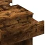 Tocador con luces LED color roble ahumado 100x40x120 cm by , Bedroom Dressers - Ref: Foro24-848210, Price: 129,35 €, Discount: %