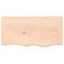 Estante de lavabo de pared de acero y madera maciza de roble von , Badezimmerwaschtische - Ref: Foro24-3302546, Preis: 72,25 ...