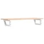 Estante de lavabo de pared de acero y madera maciza de roble von , Badezimmerwaschtische - Ref: Foro24-3302550, Preis: 81,32 ...