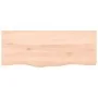 Estante de lavabo de pared de acero y madera maciza de roble von , Badezimmerwaschtische - Ref: Foro24-3302550, Preis: 81,32 ...