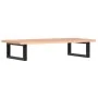 Estante de lavabo de pared de acero y madera maciza de roble von , Badezimmerwaschtische - Ref: Foro24-3302565, Preis: 85,92 ...