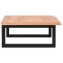 Estante de lavabo de pared de acero y madera maciza de roble von , Badezimmerwaschtische - Ref: Foro24-3302565, Preis: 85,92 ...