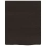 Estante de lavabo de pared de acero y madera maciza de roble de , Tocadores de baño - Ref: Foro24-3302573, Precio: 58,96 €, D...