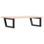 Estante de lavabo de pared de acero y madera maciza de roble by , bathroom vanities - Ref: Foro24-3302599, Price: 88,44 €, Di...
