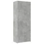 Aparador alto madera de ingeniería gris hormigón 70x42,5x185 cm de , Aparadores - Ref: Foro24-3281423, Precio: 184,57 €, Desc...