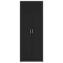 Aparador alto madera de ingeniería negro 70x42,5x185 cm de , Aparadores - Ref: Foro24-3281421, Precio: 197,81 €, Descuento: %