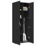 Aparador alto madera de ingeniería negro 70x42,5x185 cm de , Aparadores - Ref: Foro24-3281428, Precio: 209,77 €, Descuento: %