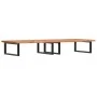 Estante de lavabo de pared de acero y madera maciza de haya by , bathroom vanities - Ref: Foro24-3302457, Price: 192,64 €, Di...