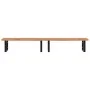 Estante de lavabo de pared de acero y madera maciza de haya by , bathroom vanities - Ref: Foro24-3302457, Price: 192,64 €, Di...