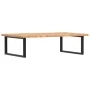 Estante de lavabo de pared de acero y madera maciza de roble de , Tocadores de baño - Ref: Foro24-3302481, Precio: 124,07 €, ...