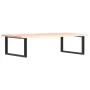 Estante de lavabo de pared de acero y madera maciza de roble by , bathroom vanities - Ref: Foro24-3302637, Price: 116,68 €, D...