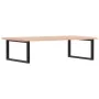 Estante de lavabo de pared de acero y madera maciza de roble von , Badezimmerwaschtische - Ref: Foro24-3302649, Preis: 100,07...