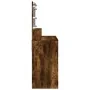 Tocador con luces LED color roble ahumado 80x41x134,5 cm von , Schlafzimmerkommoden - Ref: Foro24-848189, Preis: 133,18 €, Ra...