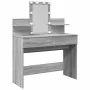 Tocador con luces LED color gris Sonoma 100x40x130 cm by , Bedroom Dressers - Ref: Foro24-848204, Price: 142,20 €, Discount: %
