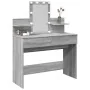 Tocador con luces LED color gris Sonoma 100x40x130 cm by , Bedroom Dressers - Ref: Foro24-848204, Price: 142,20 €, Discount: %