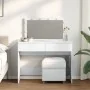 Tocador con luces LED blanco 100x40x120 cm by , Bedroom Dressers - Ref: Foro24-848206, Price: 141,97 €, Discount: %
