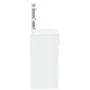 Tocador con luces LED blanco 100x40x120 cm by , Bedroom Dressers - Ref: Foro24-848206, Price: 141,97 €, Discount: %