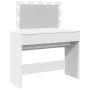 Tocador con luces LED blanco 100x40x120 cm by , Bedroom Dressers - Ref: Foro24-848206, Price: 141,97 €, Discount: %