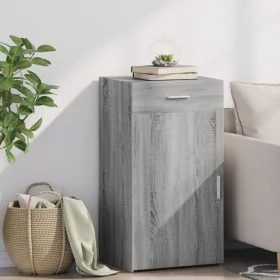 Aparador de madera de ingeniería gris Sonoma 50x42,5x93 cm by , Sideboards - Ref: Foro24-846297, Price: 83,32 €, Discount: %