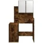 Tocador con mueble roble ahumado 80x35x132 cm by , Bedroom Dressers - Ref: Foro24-848238, Price: 116,00 €, Discount: %