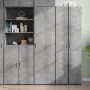 Aparador de madera de ingeniería gris hormigón 50x42,5x185 cm by , Sideboards - Ref: Foro24-3281416, Price: 156,83 €, Discoun...