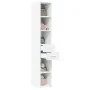 Aparador de madera de ingeniería blanco 30x42,5x185 cm de , Aparadores - Ref: Foro24-846236, Precio: 116,15 €, Descuento: %