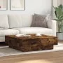 Mesa de centro madera de ingeniería roble ahumado 90x90x28 cm de , Mesas de centro - Ref: Foro24-848091, Precio: 130,32 €, De...