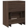 Tocador con taburete marrón roble 60x40x113,5 cm by , Bedroom Dressers - Ref: Foro24-848219, Price: 108,85 €, Discount: %