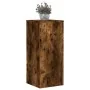 Soportes de plantas 2 uds madera roble ahumado 30x30x70 cm de , Soportes para macetas - Ref: Foro24-852928, Precio: 70,08 €, ...