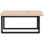 Estante de lavabo de pared de acero y madera maciza de roble by , bathroom vanities - Ref: Foro24-3302469, Price: 121,06 €, D...