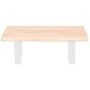 Estante de lavabo de pared de acero y madera maciza de roble de , Tocadores de baño - Ref: Foro24-3302538, Precio: 62,41 €, D...