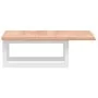 Estante de lavabo de pared de acero y madera maciza de roble von , Badezimmerwaschtische - Ref: Foro24-3302552, Preis: 75,00 ...