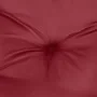 Cojín para sofá de palets de tela rojo tinto 80x40x12 cm by , Cushions for chairs and sofas - Ref: Foro24-360610, Price: 22,6...