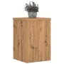 Soportes de plantas 2 uds madera roble artisian 25x25x35 cm de , Soportes para macetas - Ref: Foro24-852914, Precio: 46,91 €,...