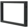 Soportes estante de lavabo 2 uds rectangular acero negro by , Supports and crossbars - Ref: Foro24-4007274, Price: 44,52 €, D...