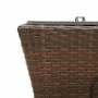 Jardineras con ganchos 2 unidades ratán sintético marrón by , Pots and planters - Ref: Foro24-366405, Price: 70,91 €, Discoun...