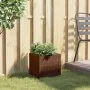 Jardinera de ratán sintético marrón 36x30x32 cm von , Töpfe und Pflanzgefäße - Ref: Foro24-366426, Preis: 36,36 €, Rabatt: %