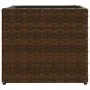 Jardinera de ratán sintético marrón 36x30x32 cm von , Töpfe und Pflanzgefäße - Ref: Foro24-366426, Preis: 36,36 €, Rabatt: %