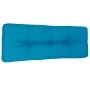 Cojín para sofá de palets de tela azul claro 120x40x12 cm de , Cojines para sillas y sofás - Ref: Foro24-360627, Precio: 26,2...