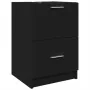 Armario de lavabo madera de ingeniería negro 40x37x59 cm by , Bathroom furniture - Ref: Foro24-848102, Price: 87,10 €, Discou...