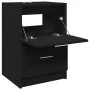 Armario de lavabo madera de ingeniería negro 40x37x59 cm by , Bathroom furniture - Ref: Foro24-848102, Price: 87,10 €, Discou...