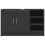 Armario de lavabo madera de ingeniería negro 90x29x55 cm by , Bathroom furniture - Ref: Foro24-848123, Price: 99,69 €, Discou...