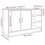 Armario de lavabo madera de ingeniería negro 90x29x55 cm by , Bathroom furniture - Ref: Foro24-848123, Price: 99,69 €, Discou...