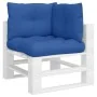 Cojines para palets 3 unidades tela azul royal by , Cushions for chairs and sofas - Ref: Foro24-360866, Price: 47,54 €, Disco...