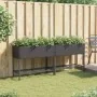 Jardineras con estante 2 uds ratán sintético negro 90x40x75 cm de , Maceteros y jardineras - Ref: Foro24-3210507, Precio: 160...