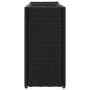 Jardineras con 2 maceteros 2 uds ratán PE negro 90x20x40 cm by , Pots and planters - Ref: Foro24-3210513, Price: 117,94 €, Di...