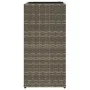 Jardineras 2 unidades ratán sintético gris 30x30x60 cm von , Töpfe und Pflanzgefäße - Ref: Foro24-3210518, Preis: 95,41 €, Ra...